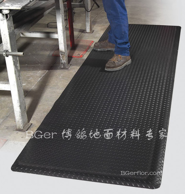 機(jī)加工車間工位平臺(tái)地面防滑 抗疲勞地墊