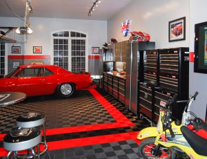 車庫地板用什么材料好？【車庫拼裝地板】