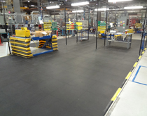 生產(chǎn)車間鎖扣式地板，地面處理鋪裝材料