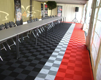 大型商業(yè)活動用地臺，篷房內(nèi)地面使用活動地板