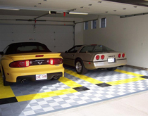 新式家庭車(chē)庫(kù)地面材料，車(chē)庫(kù)地面做法效果