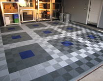 鎖扣式車(chē)庫(kù)地面材料，車(chē)庫(kù)地面裝修做法欣賞