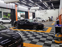 汽車(chē)4S店維修車(chē)間地面格柵 4S店汽車(chē)保養(yǎng)改裝車(chē)間地板地墊