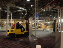 工業(yè)車(chē)間耐壓地板 防滑 防塵 防起灰 走叉車(chē) 耐磨承重地板 地墊鋪設(shè)地面材料