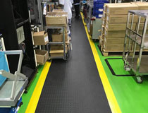 工廠車(chē)間走道防滑地墊地毯 車(chē)間流水線地面防滑抗疲勞地墊