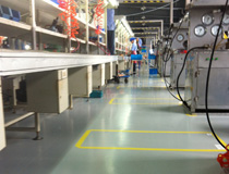 工業(yè)車(chē)間地坪地面施工 廠房車(chē)間工業(yè)環(huán)氧卷材鋪裝材料